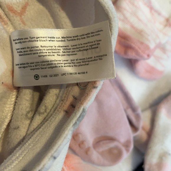 Carter's Baby Pjs Jumpsuit Comfy 1 Piece 6M - Picture 7 of 8